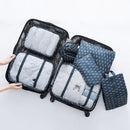Kit 7 Bolsas Organizadoras Para Mala de Viagem (PAGUE 4 LEVE 7)- SUPER PROMOÇÃO BLACK FRIDAY