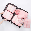 Kit 7 Bolsas Organizadoras Para Mala de Viagem (PAGUE 4 LEVE 7)- SUPER PROMOÇÃO BLACK FRIDAY