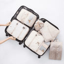 Kit 7 Bolsas Organizadoras Para Mala de Viagem (PAGUE 4 LEVE 7)- SUPER PROMOÇÃO BLACK FRIDAY