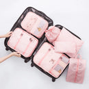 Kit 7 Bolsas Organizadoras Para Mala de Viagem (PAGUE 4 LEVE 7)- SUPER PROMOÇÃO BLACK FRIDAY