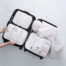 Kit 7 Bolsas Organizadoras Para Mala de Viagem (PAGUE 4 LEVE 7)- SUPER PROMOÇÃO BLACK FRIDAY