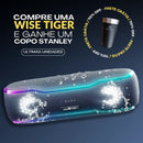 Caixa de Som WiseTiger Turbo® + Brinde - Ultimas Unidades