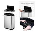 [SUPER BLACK FRIDAY] - Lixeira Ecofly Automática 50 Litros Inox com Sensor
