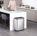[SUPER BLACK FRIDAY] - Lixeira Ecofly Automática 50 Litros Inox com Sensor