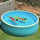 BLACK FRIDAY- Piscina IPOOLGO Com Tampa e Bomba Elétrica + Escada de Brinde