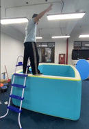 BLACK FRIDAY- Piscina IPOOLGO Com Tampa e Bomba Elétrica + Escada de Brinde