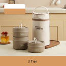 SUPER PROMOÇÃO - Kit Potes Lunch Box Albatroz™ - Pague 2 Leve 4 + Lancheira e Talheres Grátis