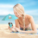 Suporte Universal para Celular Mini Guarda-Chuva com Ventosa